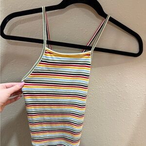 Striped Multicolor Tank Top